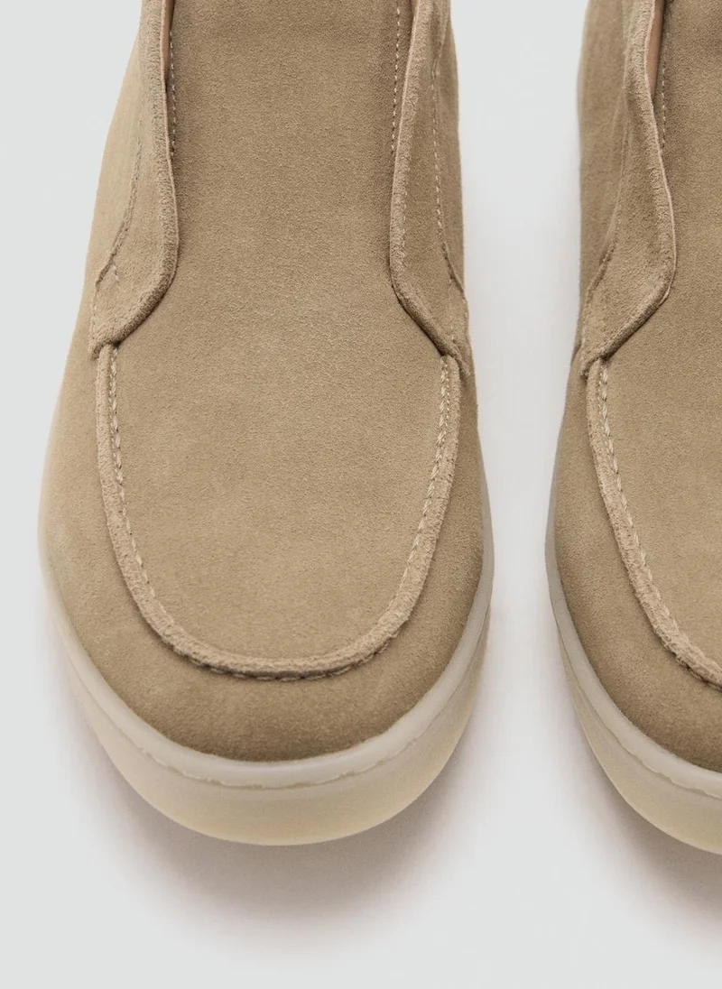 Mango Man  Suede leather sporty ankle boot for Men | Best Price UAE